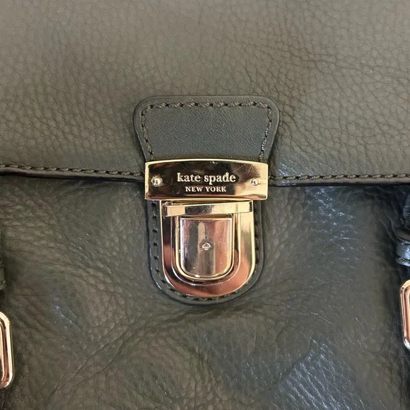 Kate Spade hunter green purse - Picture 4 of 8